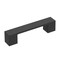 Heritage Designs Contemporary Pull 3 Inch Center to Center Matte Black Finish, 10PK R077751MBX10B - alternate 1